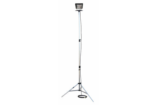 Larson 60 Watt Color Changing LED Flood Light on Telescoping Tripod - Extends 3.5' to 10' - 120-277V AC