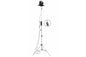 Portable Telescoping Light Tower - Remote Control LED Spotlight - 120-277VAC - Extends 3.5' to 10'