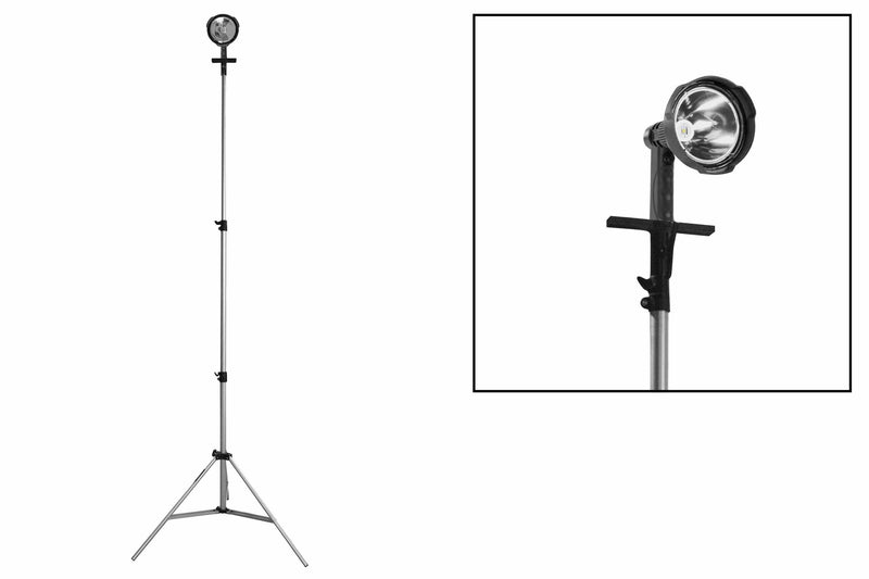 Larson 6 Million Candlepower Rechargable LED Tripod Hunting Light -  25 W - 3.5-10' - 2000 Lumens - L-ion