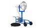 1500W Metal Halide Searchlight - Portable Wheelbarrow Cart w/ 3' Extension Bar - 150,000 Lumens