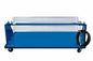 320W Work Area LED Lights on Cart with Wheels - 4ft Dual LED Lamps - 50ft Cord