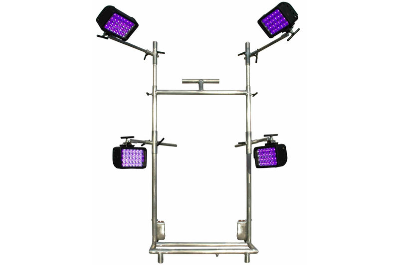 Larson Portable Adjustabled Upright LED Light Cart - Frame Only