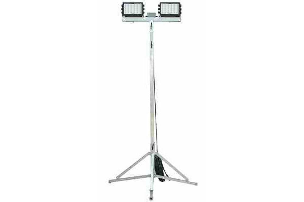 LED Work Area Light- 300 Watts - 60 LEDS - Quadpod Mount - 100 ft cord - 12 foot height