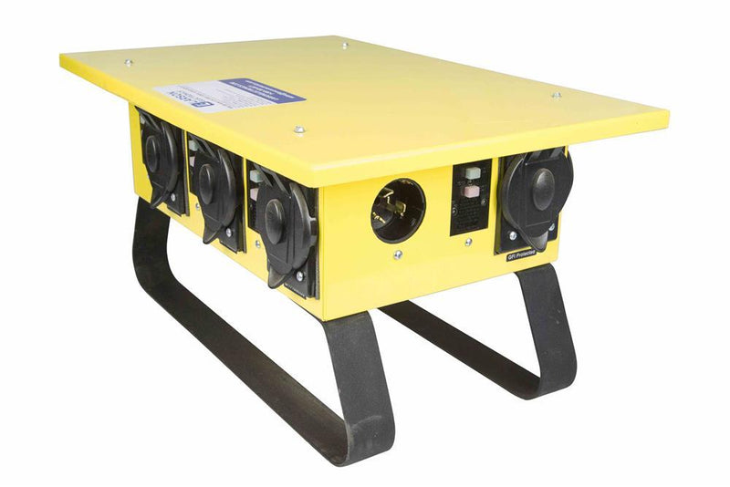 Portable Spider Box - 125/250V - (1) 50A CS6369, (1) 30A L6-30R), (6) 20A L5-20R - (6) 10A Breakers