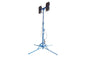 Larson 600W Portable Light Tower - (4) LEDs - 24-48V DC - Extends 14' - Magnetic Switchbox - Battery Clamps