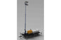 30' 3-Stage Light Mast on 10' Trailer - 4x1,000 Watt LED Lights - 11kW Diesel Genset -Extends to 30'