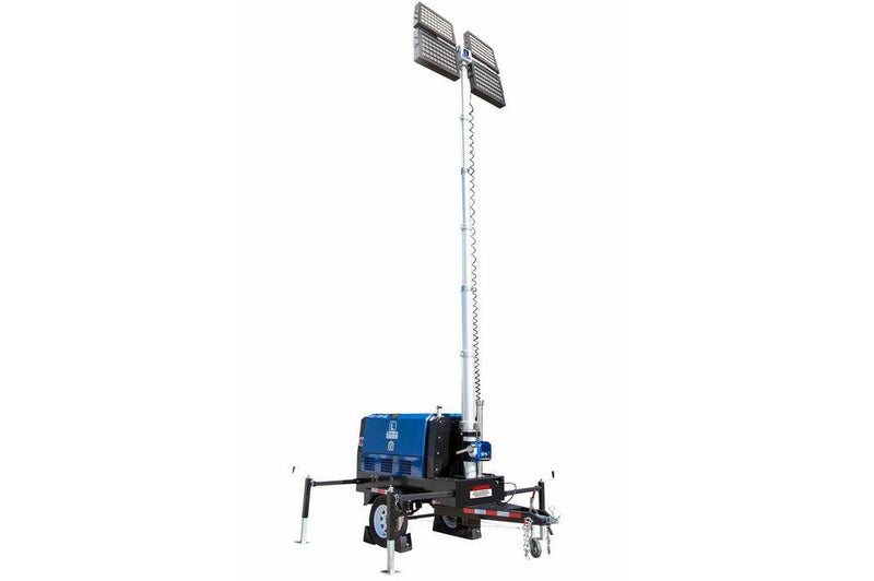 20kW Generator - 480/277V - Water Cooled Diesel Engine - 25' Tower - 4 LED Lamps - 25 Gallon Tank