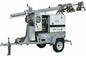 Diesel Engine Powered Light Tower- 30' Mast - 8,000 Watt Generator - 6 Metal Halide Fixtures