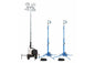 8000W Mobile 30' Light Tower w/ Diesel Generator - 220V 50Hz - 47 Gallon Tank- (4) 1000W MH Fixtures