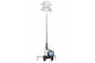 Larson 25' Telescoping Mobile Security Light Tower - 7.5 kW Diesel Generator - 4 MH, 4 Cameras - 2TB NVR