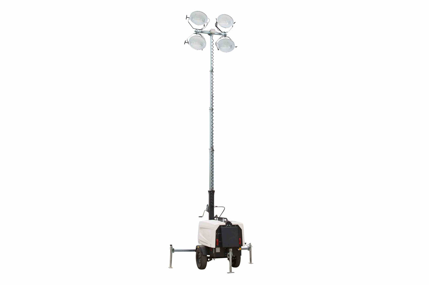 Larson 7.5kW Generator - Water Cooled Diesel Engine - 25' Telescoping Tower - 4 MH Fixtures - 62 Gal Tank