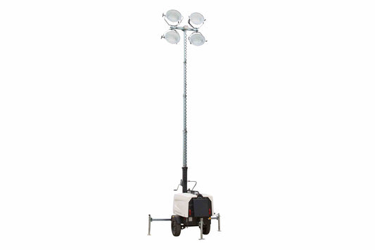 Larson 7.5kW Generator - Water Cooled Diesel Engine - 25' Telescoping Tower - 4 MH Fixtures - 62 Gal Tank