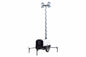 Hydraulic Light Tower with Diesel Engine Generator - 4X1250 Watt Metal Halide Lamps - Automatic Timer w/ Day/Night Photocell