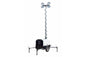 Hydraulic Light Tower w/ Diesel Engine Generator - (4) 1250W Metal Halide Lamps - 90mph Wind Rating