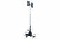 4kW Diesel Generator - 8'-24' Light Tower - (4) LED Lights, Dusk-to-Dawn - 60 Gal Fuel Capacity