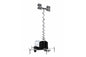 Hydraulic Light Tower w/ Diesel Engine Generator - 4X480 Watt LED Lamps - 90mph Wind Rating