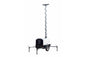 25' Mobile Tower with Diesel Engine Generator - 50 Hours Runtime on One Tank - Durable Construction