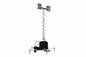 LED Light Tower w/ Diesel Engine Generator - (4) Lamps - Hydraulic Mast - Trailer w/ Canopy