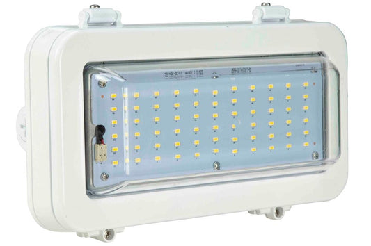 37W Wash Down LED Light - 120/277V AC - Food Safe - IP66 Rated - Surface Mount