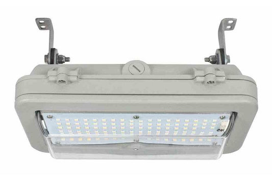 22W Wash Down LED Light - 120/277V AC - Food Safe - IP66 Rated - Surface Mount