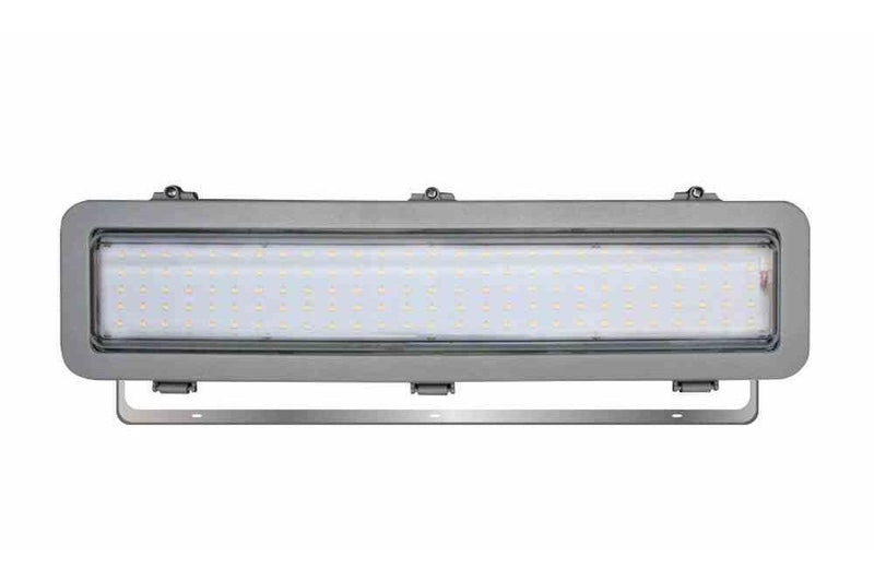 47W Wash Down LED Light - 120/277V AC - Food Safe - IP66 Rated - Trunnion Mount