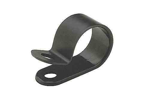 Larson Nylon Plastic Loop Clamp - 1/2" ID - Screw On - Nonconductive - Noncorrosive - Pack of 100