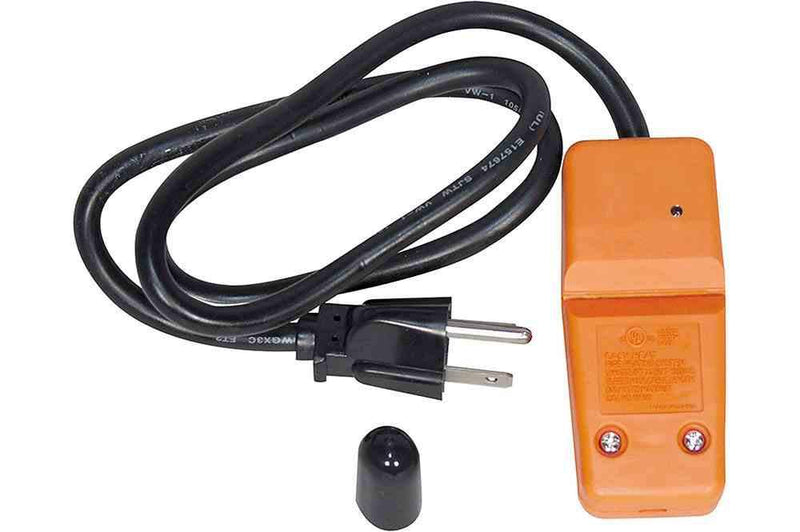 Larson Self-regulating Pipe Heater - 120V - 30' Cord -Orange/Heating Cable Not Included