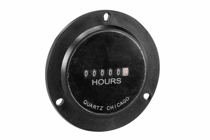 Larson 24V AC Hour Meter - IP65 Rated - Tamper Proof Case - 1-Phase Permanently Lubricated Motor