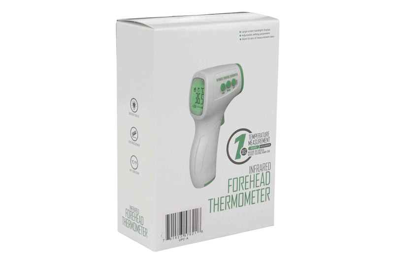 Larson Medical Grade Infrared No-touch Thermometer -  Backlit LCD Screen - (2) AAA Batteries (Not Included)