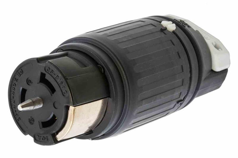 California Standard CS8164C, Twist-Lock 50-Amp Female Connector, 480V Delta 3PH 3P4W, IP20