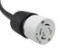 Larson NEMA L16-20 Twist Lock Connector - IP20 - 20 Amp - 480V - 3P4W - 3 12/4 SOOW