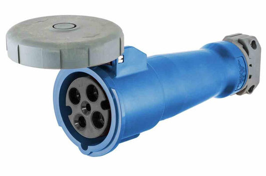 IEC 60309 Waterproof Connector, 30 Amps 3P+E, 250V 3PH 3P4W, Pin & Sleeve, IP67