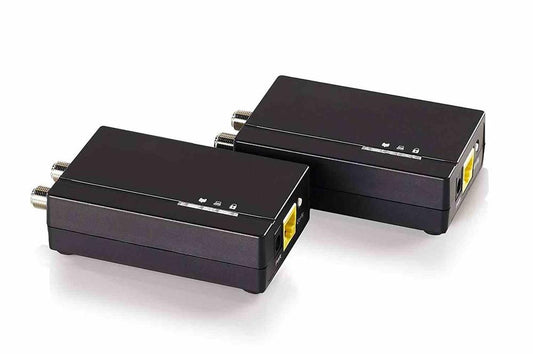 Digital to Analog Signal Converter Kit - Ethernet Input, Coaxial Cable Output - 1200 Mbps