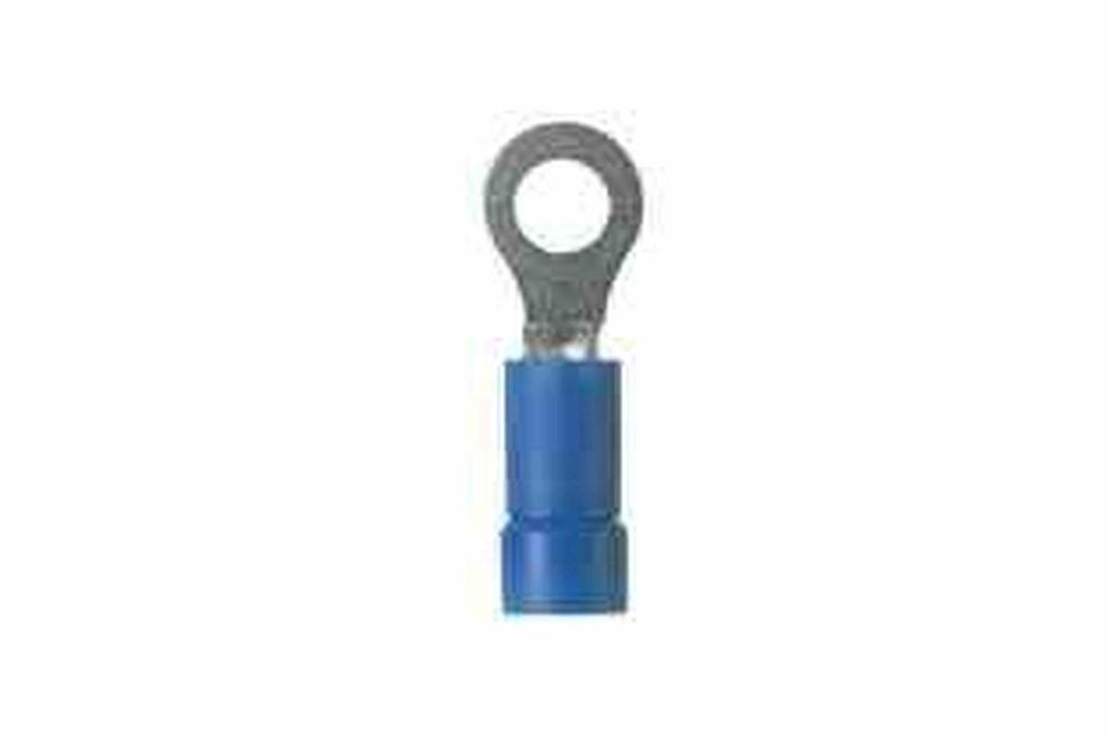 1 Pack - #10 Stud 16-14 AWG Blue Ring Terminal Connectors