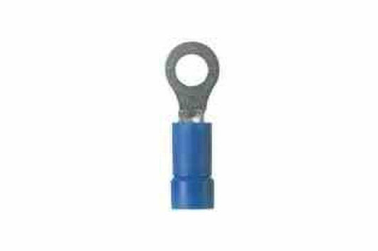 1 Pack - #10 Stud 16-14 AWG Blue Ring Terminal Connectors