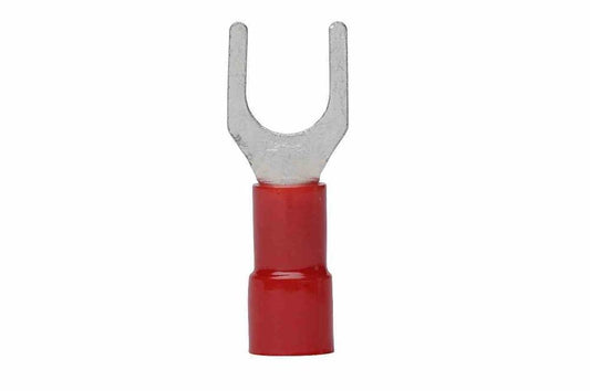 1 Pack - #10 22-18 AWG Red Spade Terminal Connectors