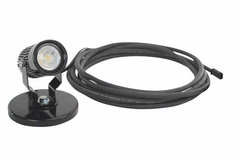 Larson 18 Watt LED Spotlight with Magnetic Base - Adjustable Base - 25' Cord w/ Molex Plug