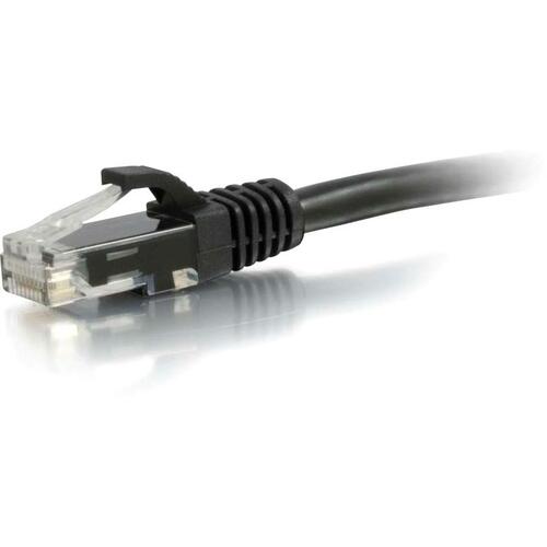C2G 2 ft Cat5e Snagless UTP Unshielded Network Patch Cable - Black - 2 ft Category 5e Network Cable for Network Device - First End: 1 x RJ-45 Male Network - Second End: 1 x RJ-45 Male Network - Patch Cable - Black
