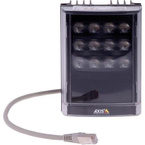 Axis Communications AXIS IR/White Light Illuminator - PoE - Impact Resistant - Aluminum, Polycarbonate