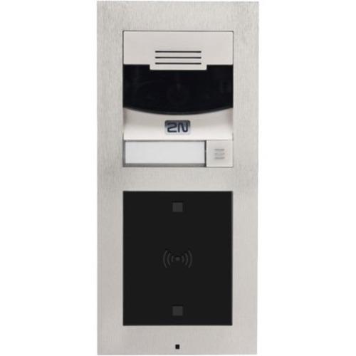 Axis Communications 2N Main Unit With Camera - Single Button Arming - Access Control - Nickel