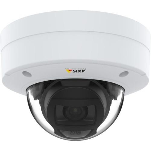 Axis Communications AXIS P3245-LVE 2 Megapixel Network Camera - Dome - 131.23 ft (40 m) Night Vision - MJPEG, H.264/MPEG-4 AVC, H.265/MPEG-H HEVC - 1920 x 1080 - 2.6x Optical - RGB CMOS - Conduit Mount, Ceiling Mount, Pendant Mount, Pole Mount, Wall Moun