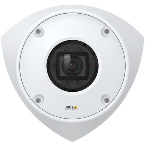 Axis Communications AXIS Q9216-SLV 4 Megapixel Network Camera - Dome - 49.21 ft (15 m) Night Vision - H.264, H.265, H.264 (MPEG-4 Part 10/AVC), H.265 (MPEG-H Part 2/HEVC), MJPEG - 2304 x 1728 - RGB CMOS - Conduit Mount, Corner Mount
