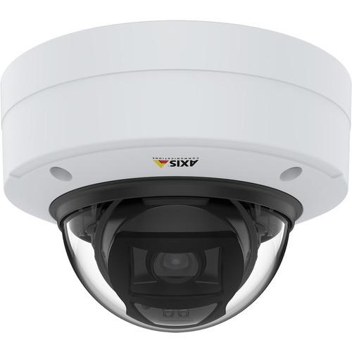 Axis Communications AXIS P3245-LVE 2 Megapixel Network Camera - Dome - 131.23 ft (40 m) Night Vision - H.264, H.265, H.264 (MPEG-4 Part 10/AVC), H.265 (MPEG-H Part 2/HEVC), MJPEG - 1920 x 1080 - 2.6x Optical - RGB CMOS - Recessed Mount, Pendant Mount, Br