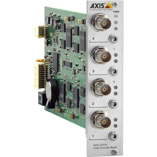 Axis Communications AXIS Q7414 Video Encoder Blade 10-pack - Functions: Video Encoding, Video Streaming - 720 x 576 - 10 Pack - Blade