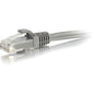 C2G C2G 8ft Cat6 Ethernet Cable - Snagless Unshielded (UTP) - Gray - 6 ft Category 6 Network Cable for Network Device - First End: 1 x RJ-45 Male Network - Second End: 1 x RJ-45 Male Network - Patch Cable - Gray