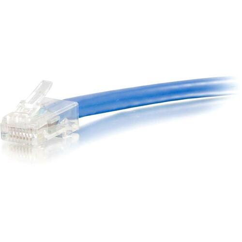 C2G 1 ft Cat6 Non Booted UTP Unshielded Network Patch Cable - Blue - 1 ft Category 6 Network Cable for Network Device - First End: 1 x RJ-45 Male Network - Second End: 1 x RJ-45 Male Network - Patch Cable - Blue