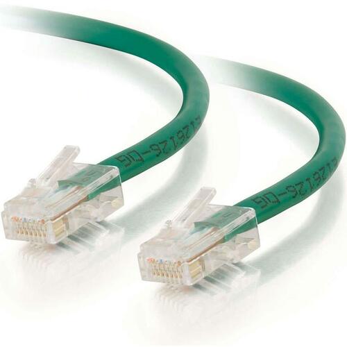 C2G 15 ft Cat6 Non Booted UTP Unshielded Network Patch Cable - Green - 15 ft Category 6 Network Cable for Network Device - First End: 1 x RJ-45 Male Network - Second End: 1 x RJ-45 Male Network - Patch Cable - Green