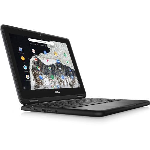 Dell Chromebook 11 3000 3100 11.6" Touchscreen 2 in 1 Chromebook - HD - 1366 x 768 - Intel Celeron N4020 Dual-core (2 Core) - 4 GB RAM - 32 GB Flash Memory - Gray - Chrome OS - Intel - In-plane Switching (IPS) Technology - English Keyboard - IEEE 802.11a