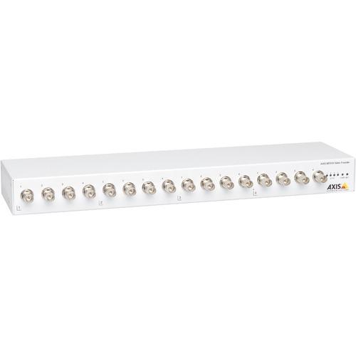 Axis Communications AXIS M7016 Video Encoder - Functions: Video Encoding, Video Streaming - 720 x 576 - NTSC, PAL - H.264, MJPEG, MPEG-4 - Network (RJ-45) - Rack-mountable, Wall Mountable