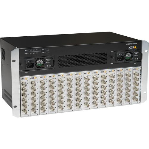 Axis Communications AXIS Q7920 Video Encoder Chassis - Black, Silver